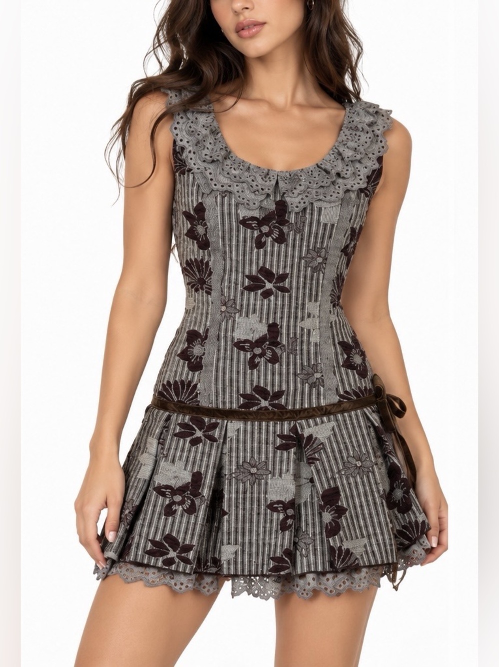 Ruffle Mini Dress